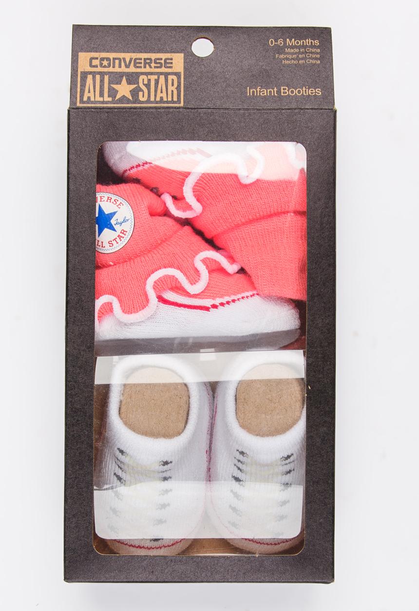 Converse - 2 Pack Frilly Chuck Booties White