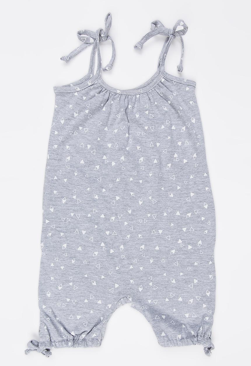Pickalilly - Printed Playsuit Grey