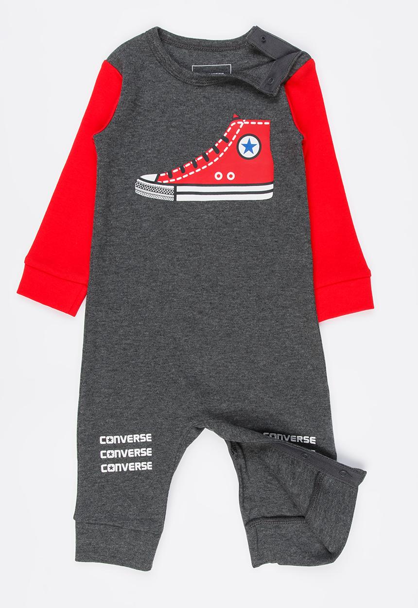 Converse - Grippy Coverall and Hat Set Grey