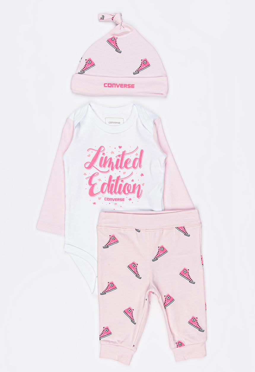 Converse - Converse 3-Piece Gift Set Pale Pink
