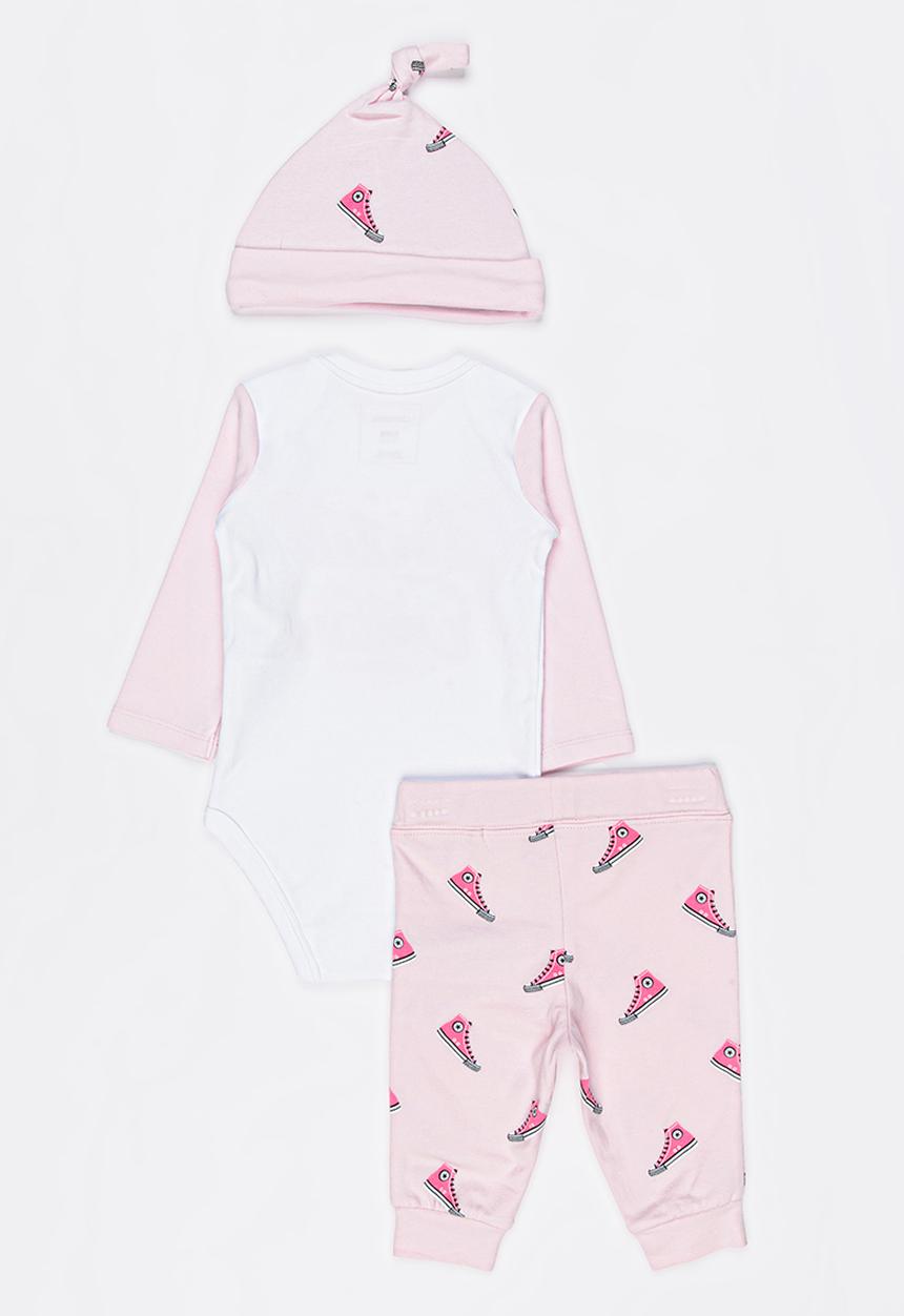 Converse - Converse 3-Piece Gift Set Pale Pink
