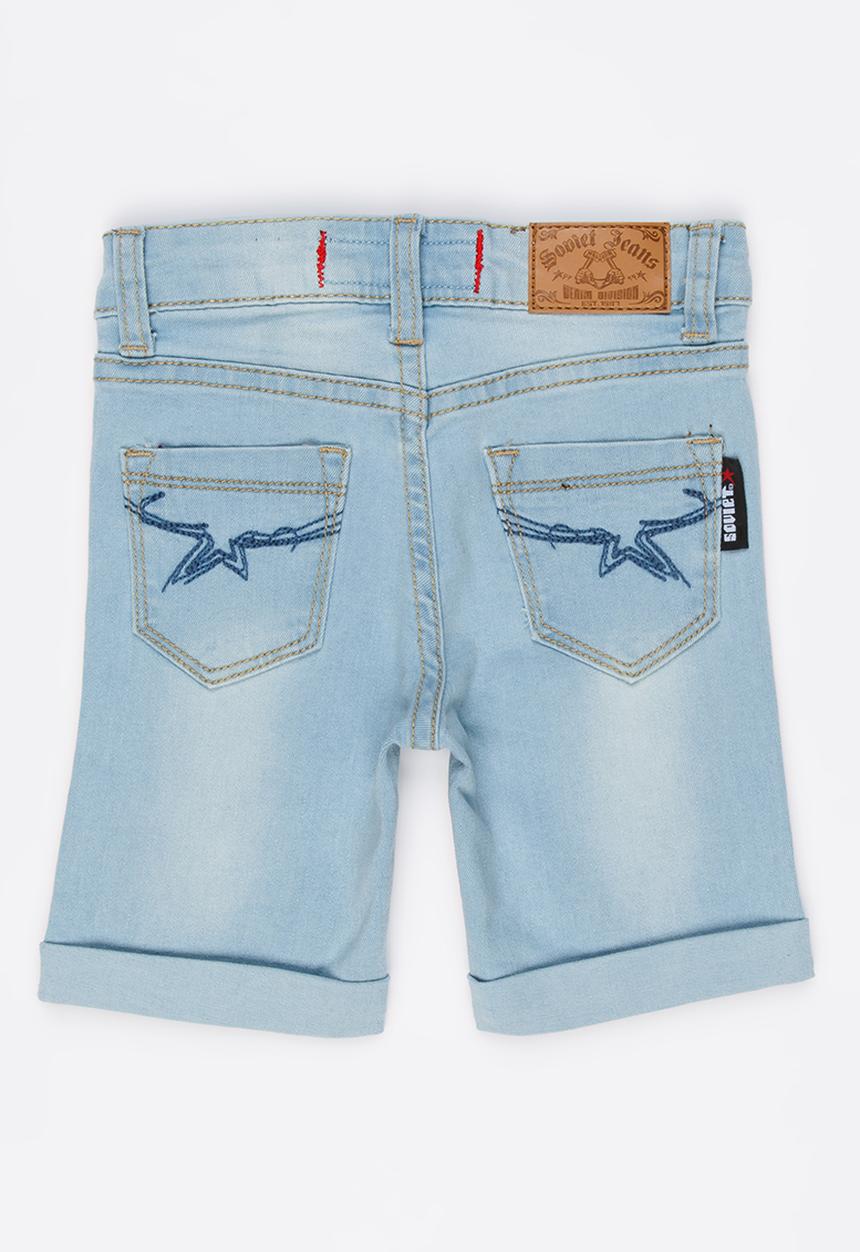 SOVIET - Windsor Denim Shorts Blue