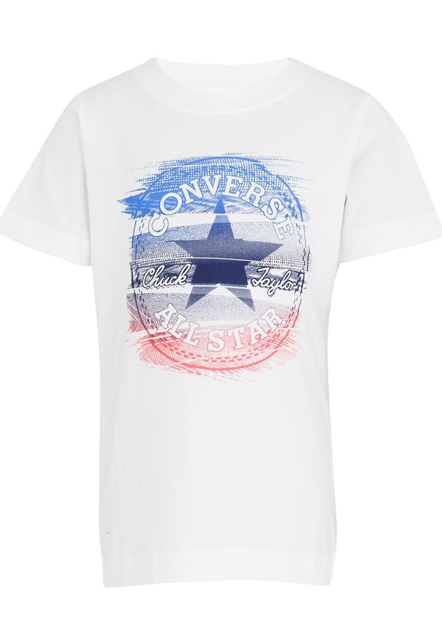Converse - Glitch Chuck Patch Tee White