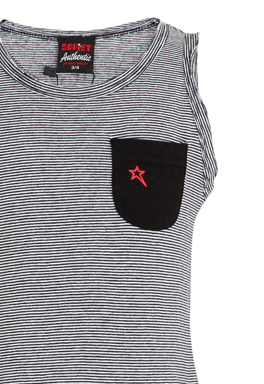 SOVIET - Lyon Vest Black and White