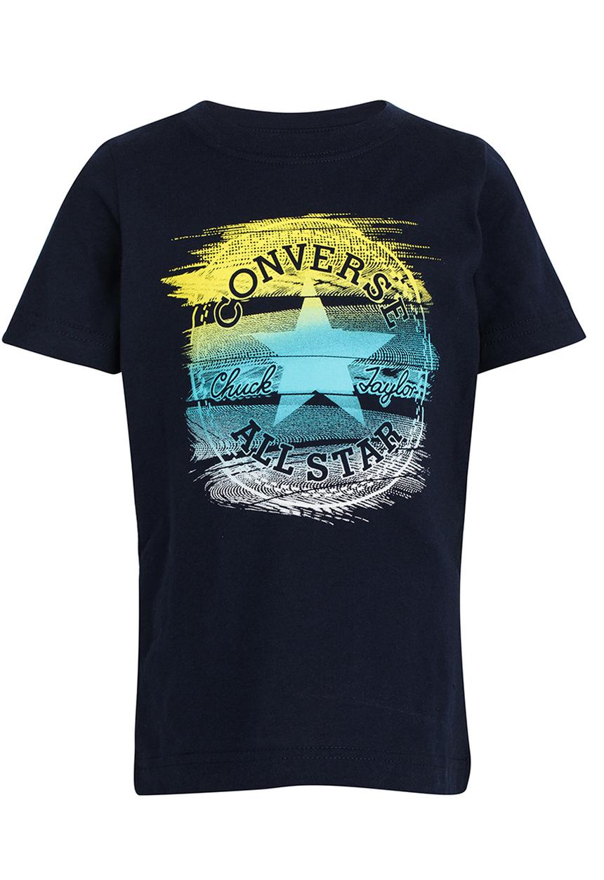 Converse - Glitch Chuck Patch Tee Navy