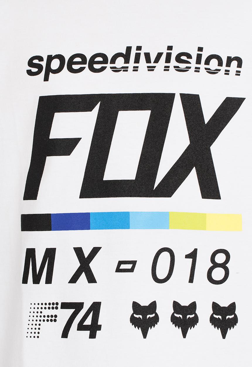 Fox - Drafter   Tee White