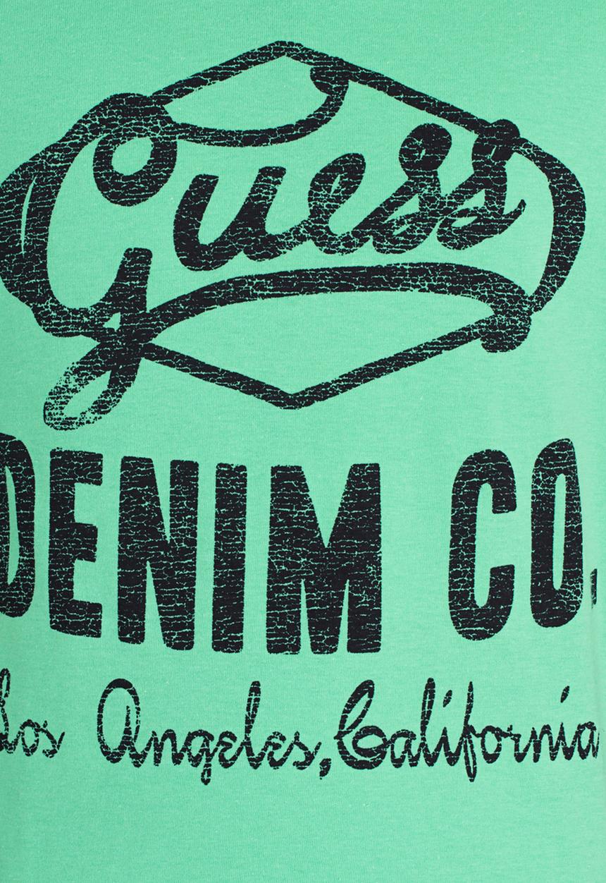 GUESS - S/S Denim CO. Tee Green