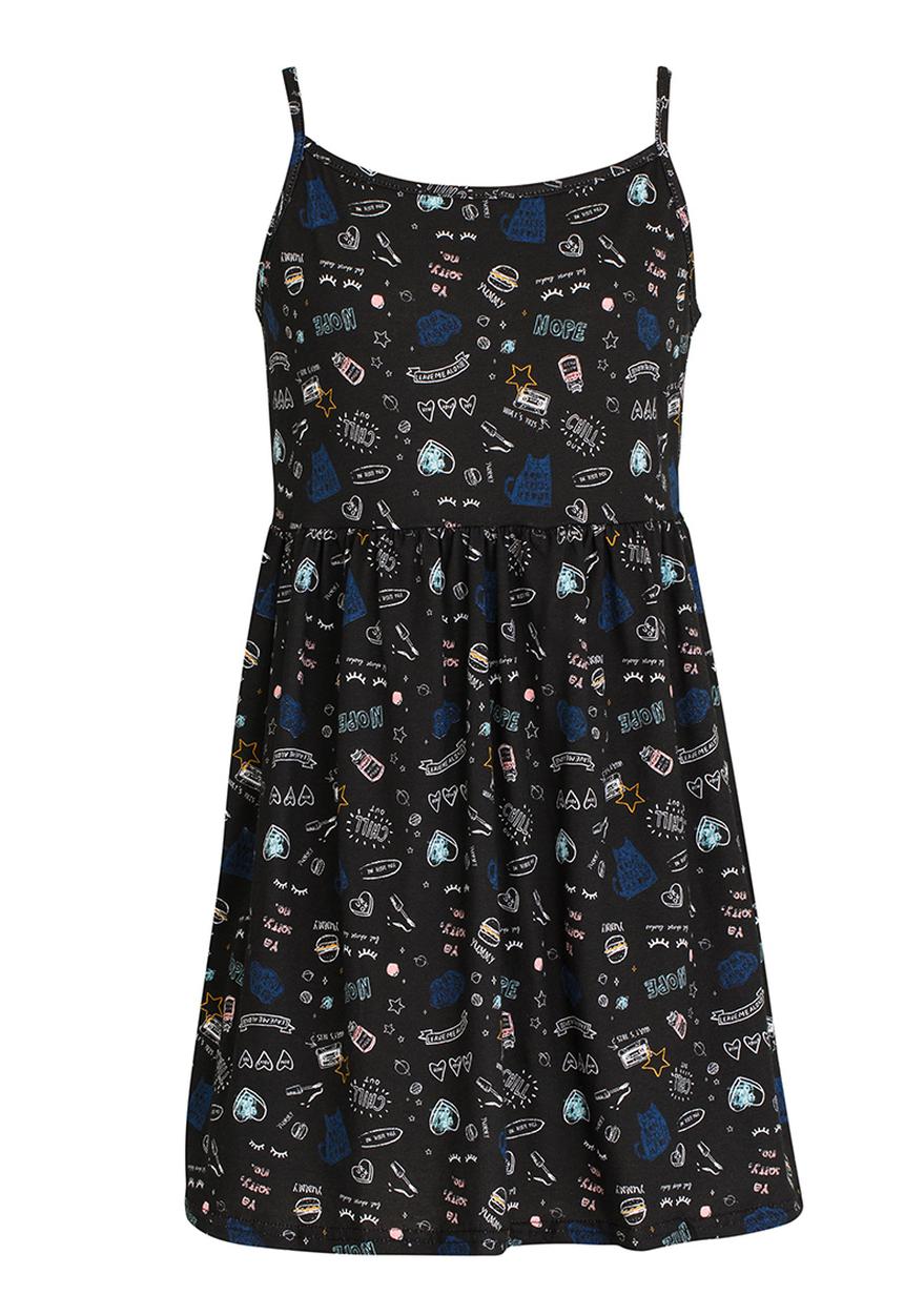 Rebel Republic - Mid Waist Strappy Dress Multi-colour