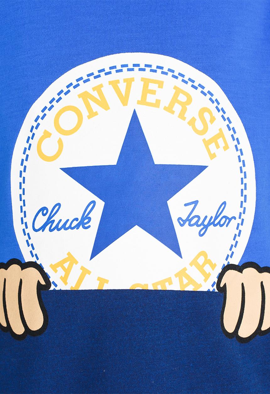 Converse - Peeping Patch Chuck Tee Blue
