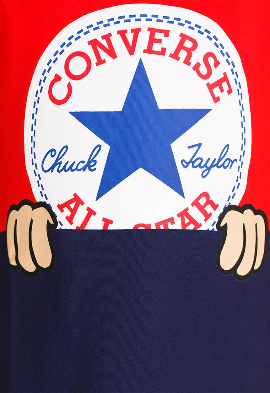 Converse - Peeping Patch Chuck Tee Red