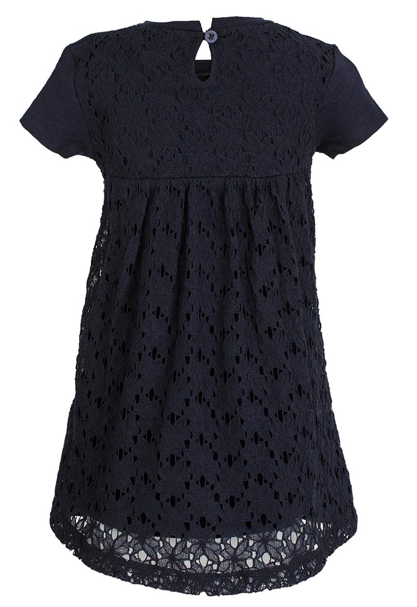 POLO - Anna Lace Back Dress Navy