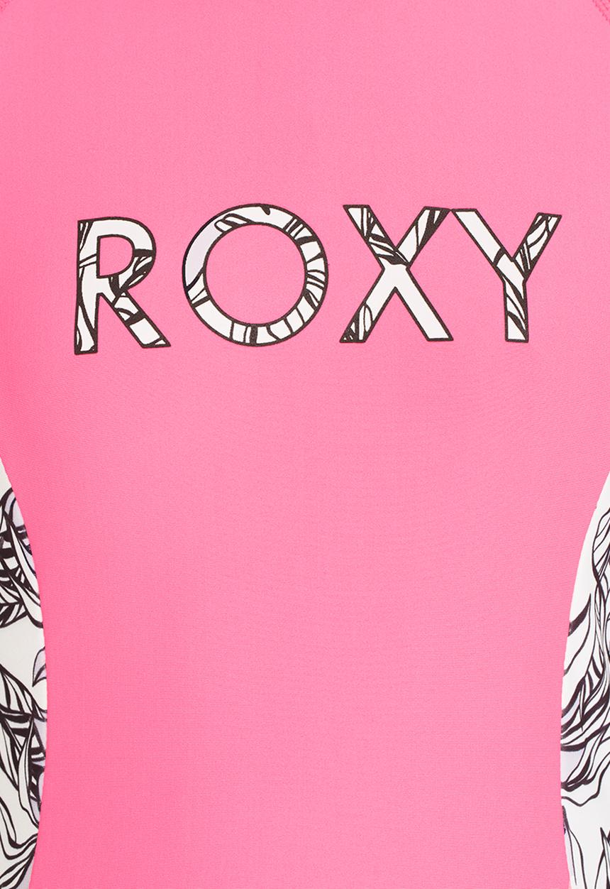 Roxy - Java Life s/s Rashie Mid Pink
