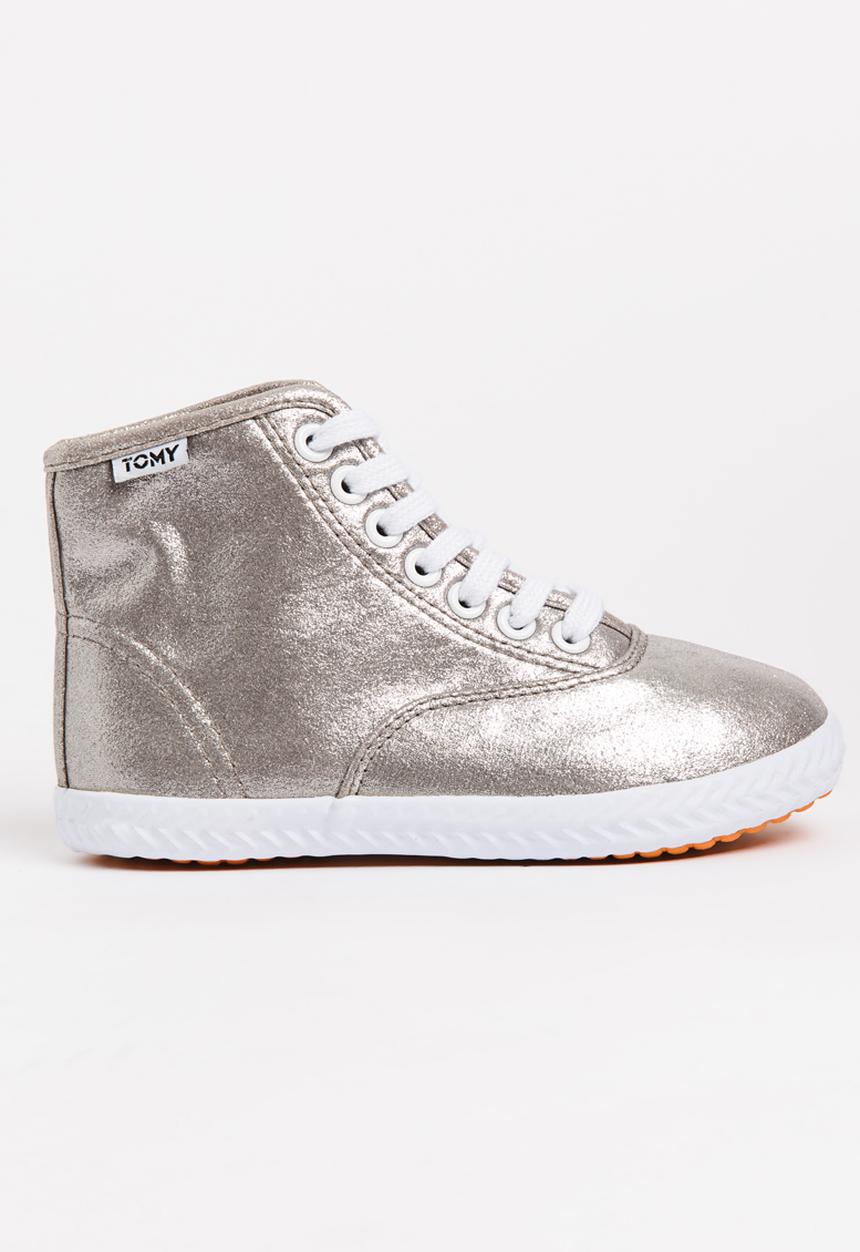 TOMY - Tomy Original Hi-Top Silver