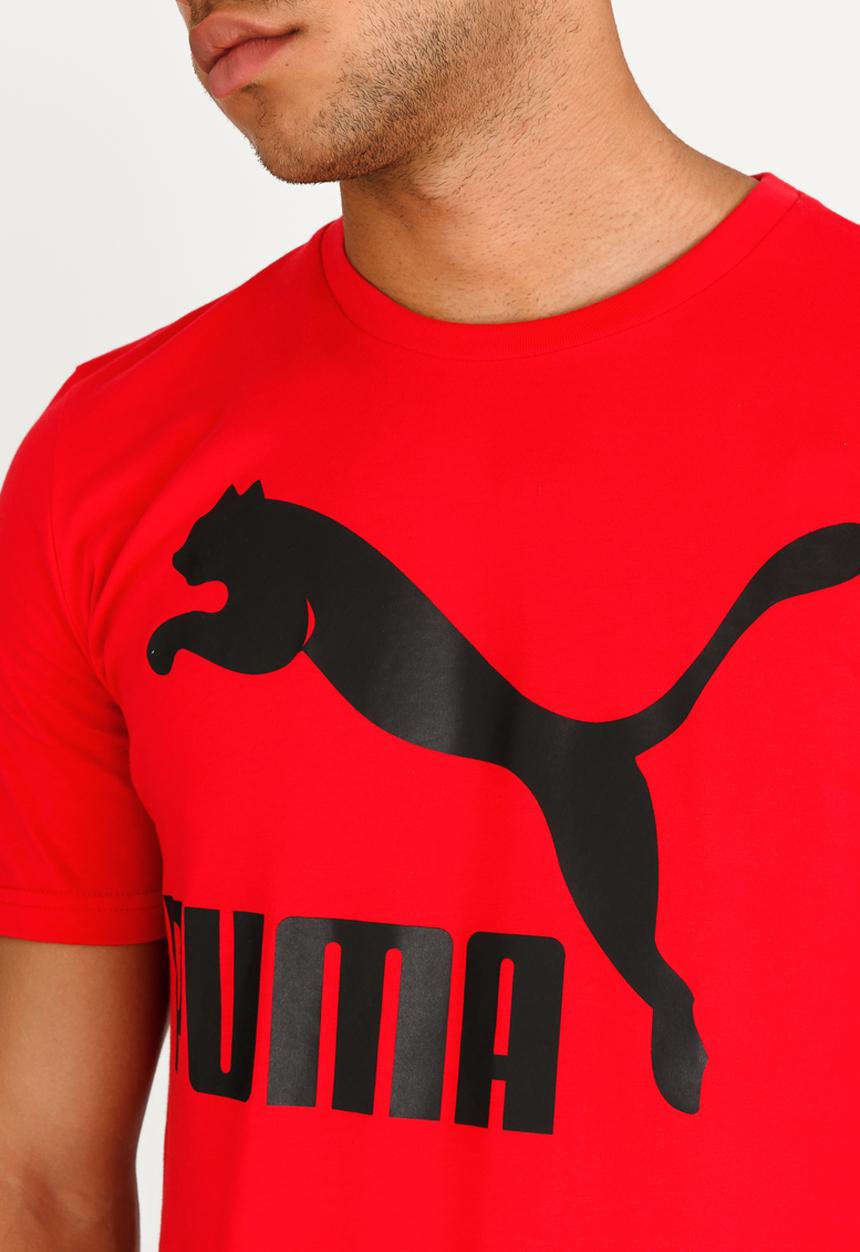 PUMA - Archive Logo Tee Print Red