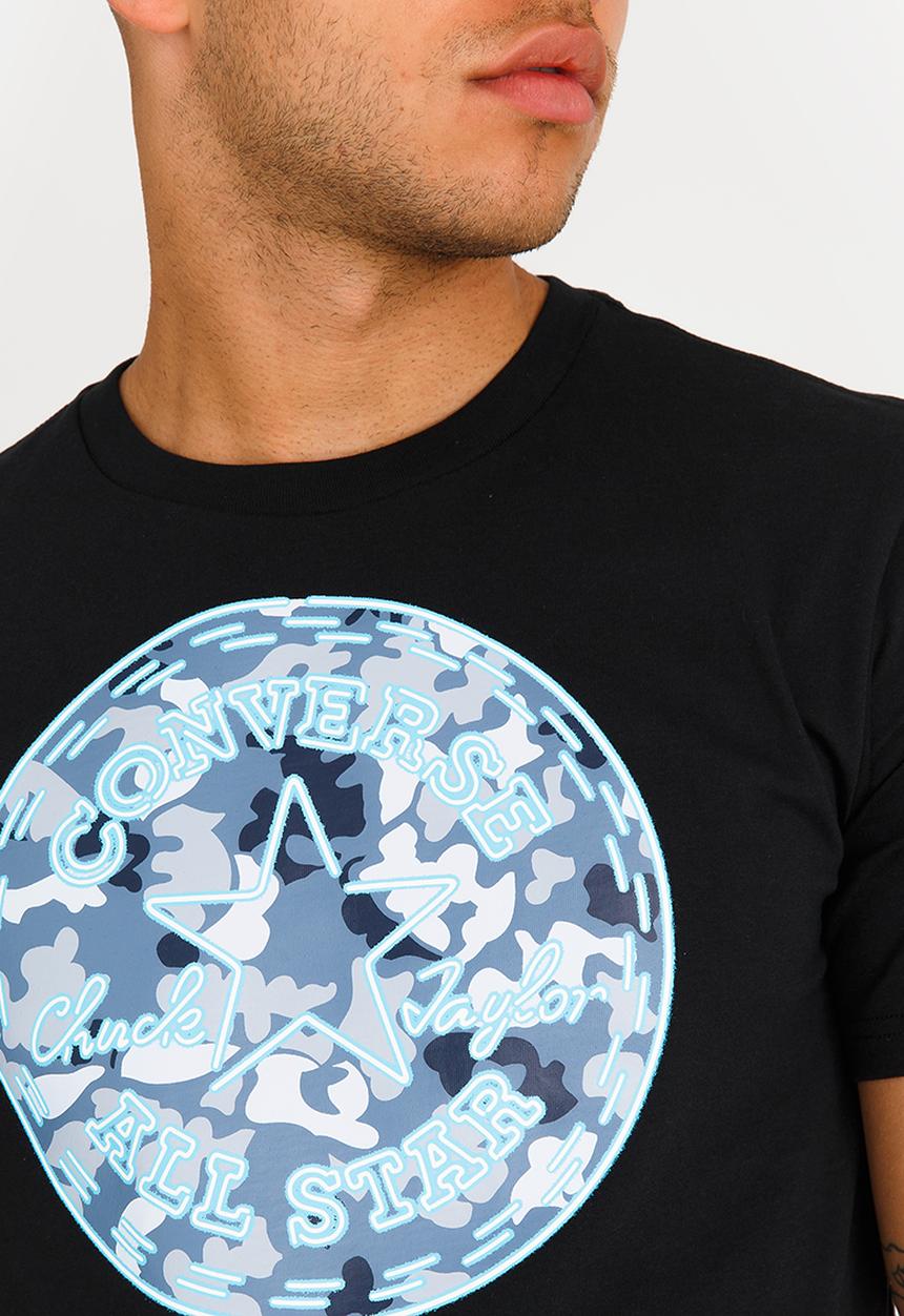 Converse - Neon CP Camo Fill Tee Black