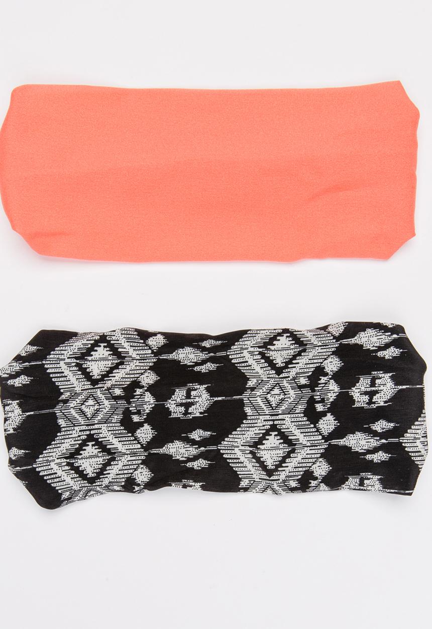 Jewels and Lace - Headband Twin Pack Multi-colour
