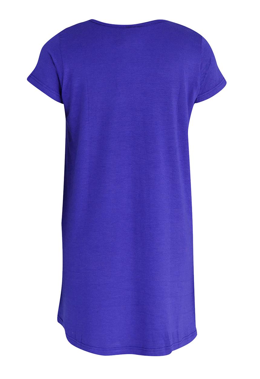 Rebel Republic - Criss Cross Front A-line Dress Blue