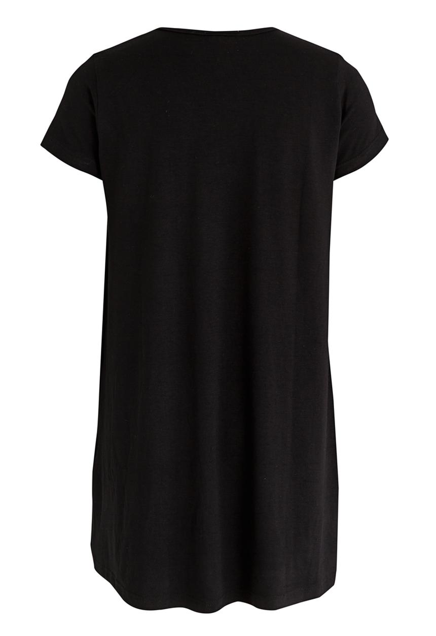 Rebel Republic - Criss Cross Front A-line Dress Black