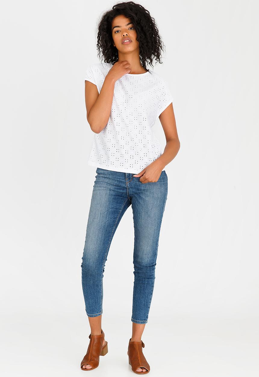 edit - Lace Tee White