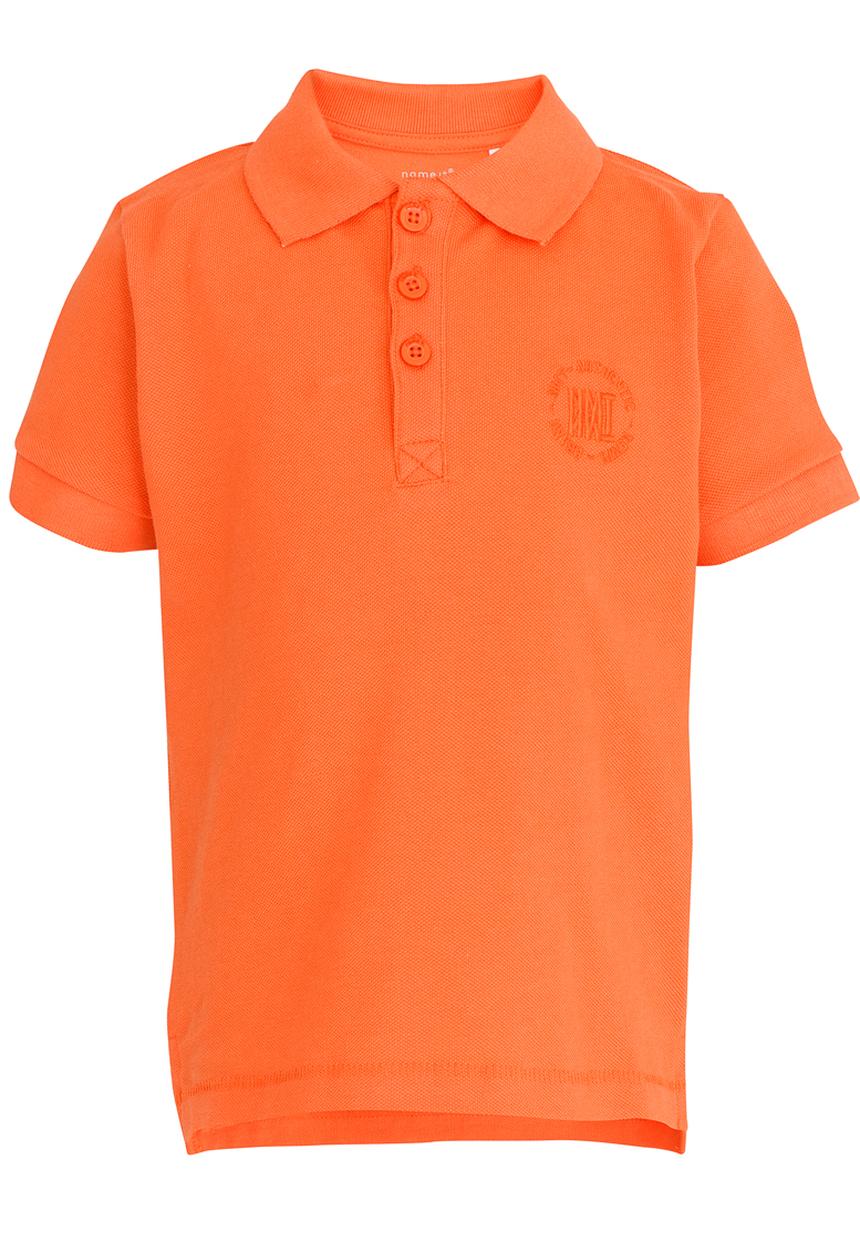 Name It - Boys Golf Shirt Orange