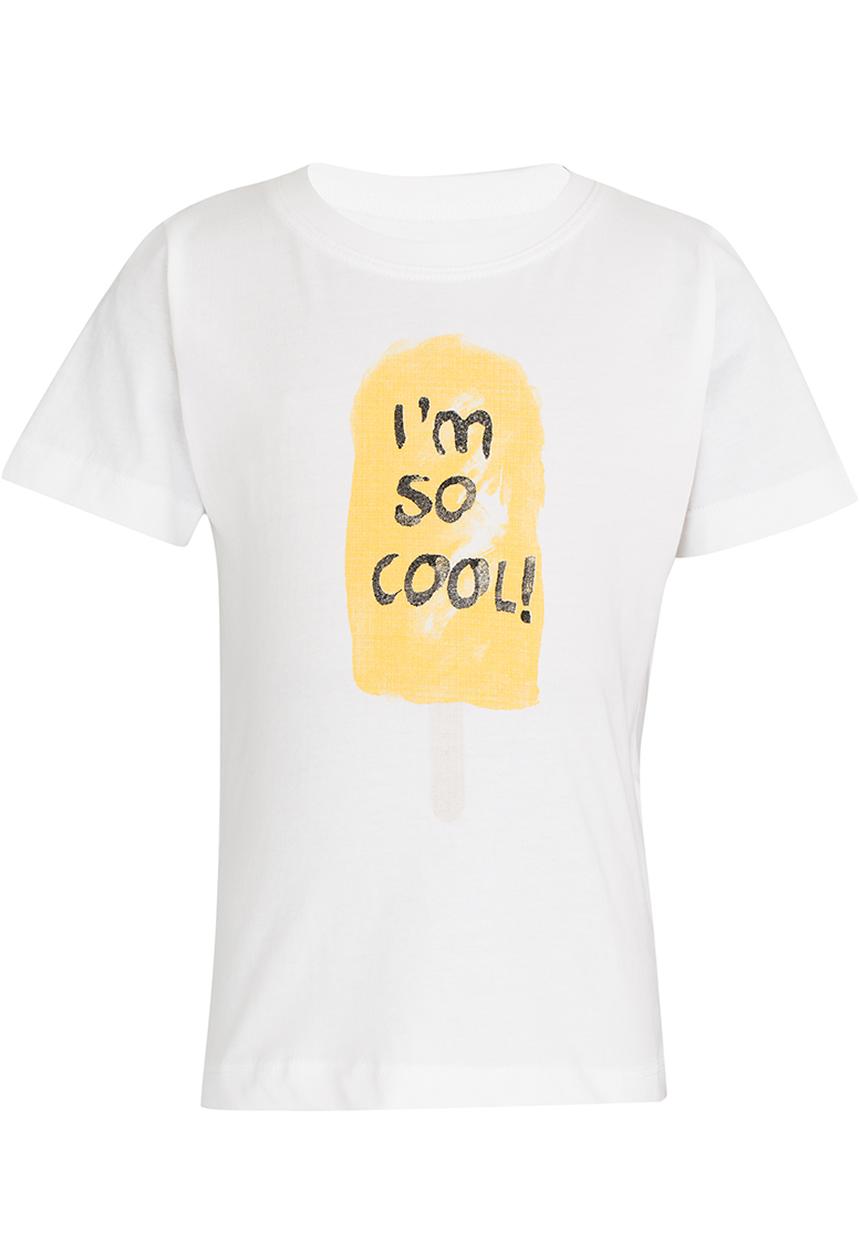 Name It - Printed T-shirt White