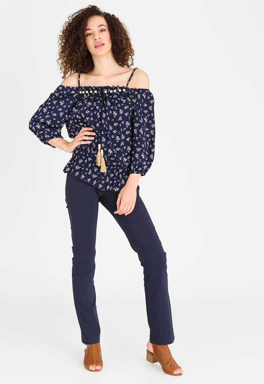 cath.nic - Indian Patchwork Gypsy Woven Top Multi-colour