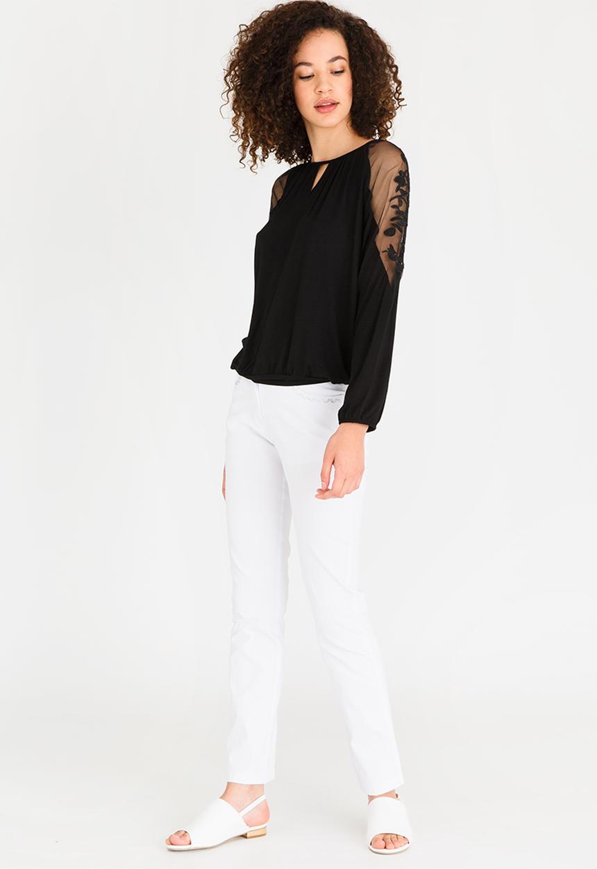 cath.nic - Light Up The Sky Knit Top Black