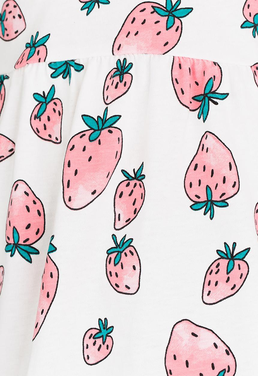 Name It - Printed Tee White