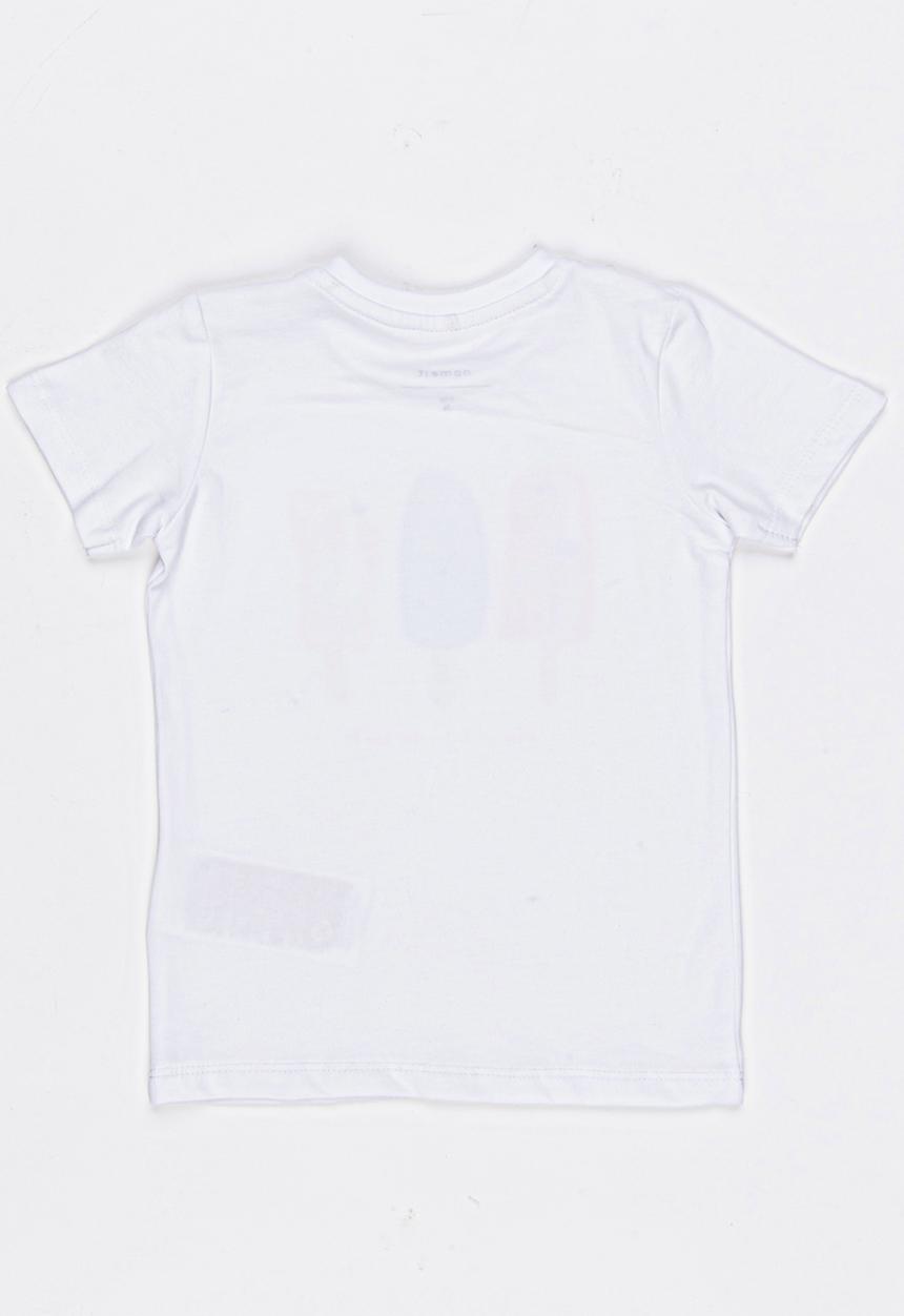 Name It - Printed Tee White