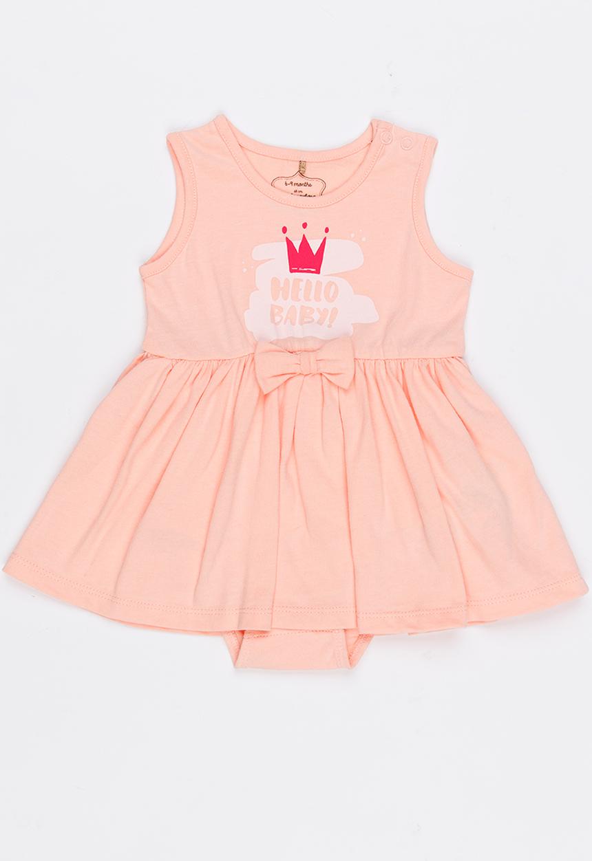 Soobe - Printed Dress Coral