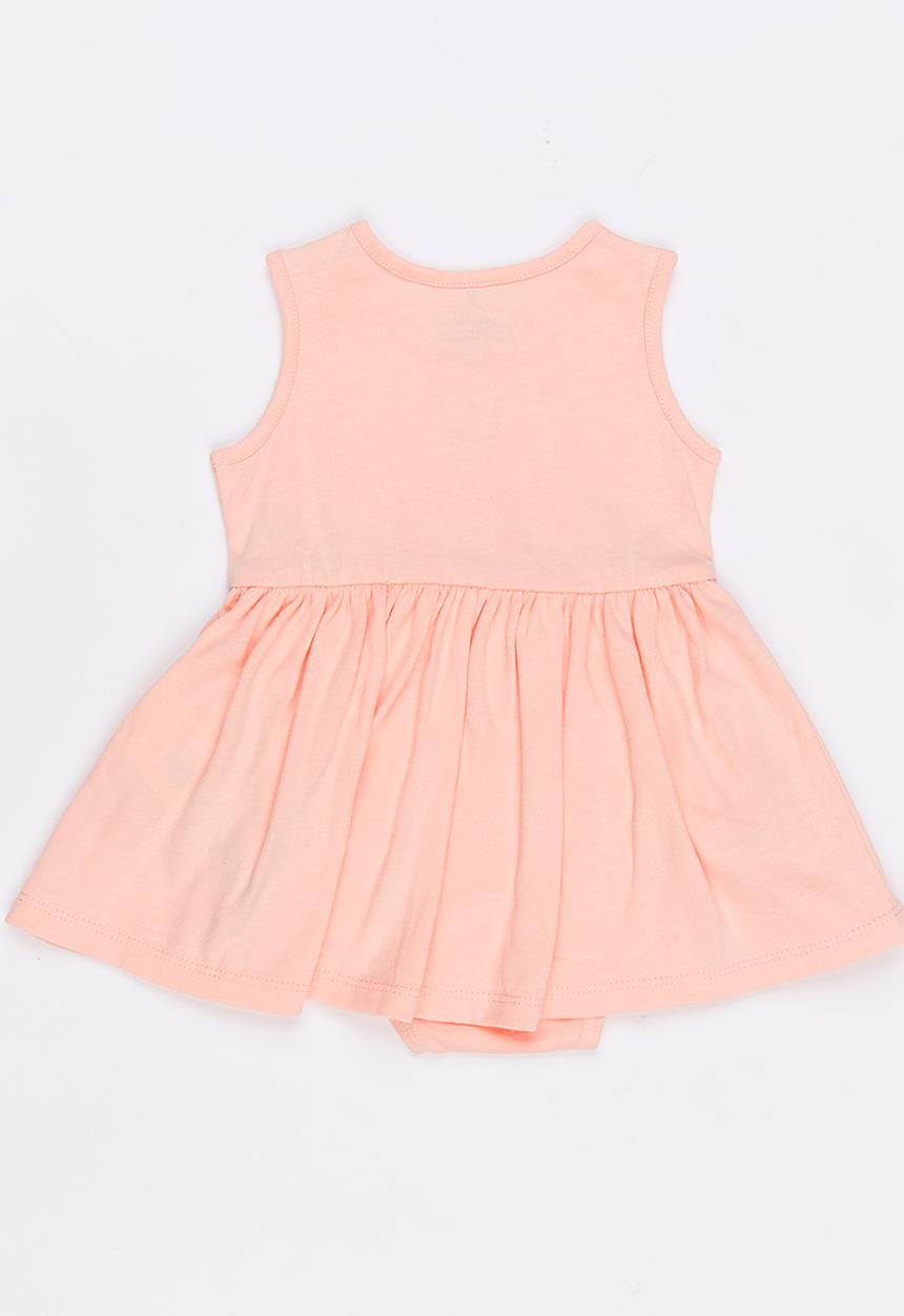 Soobe - Printed Dress Coral