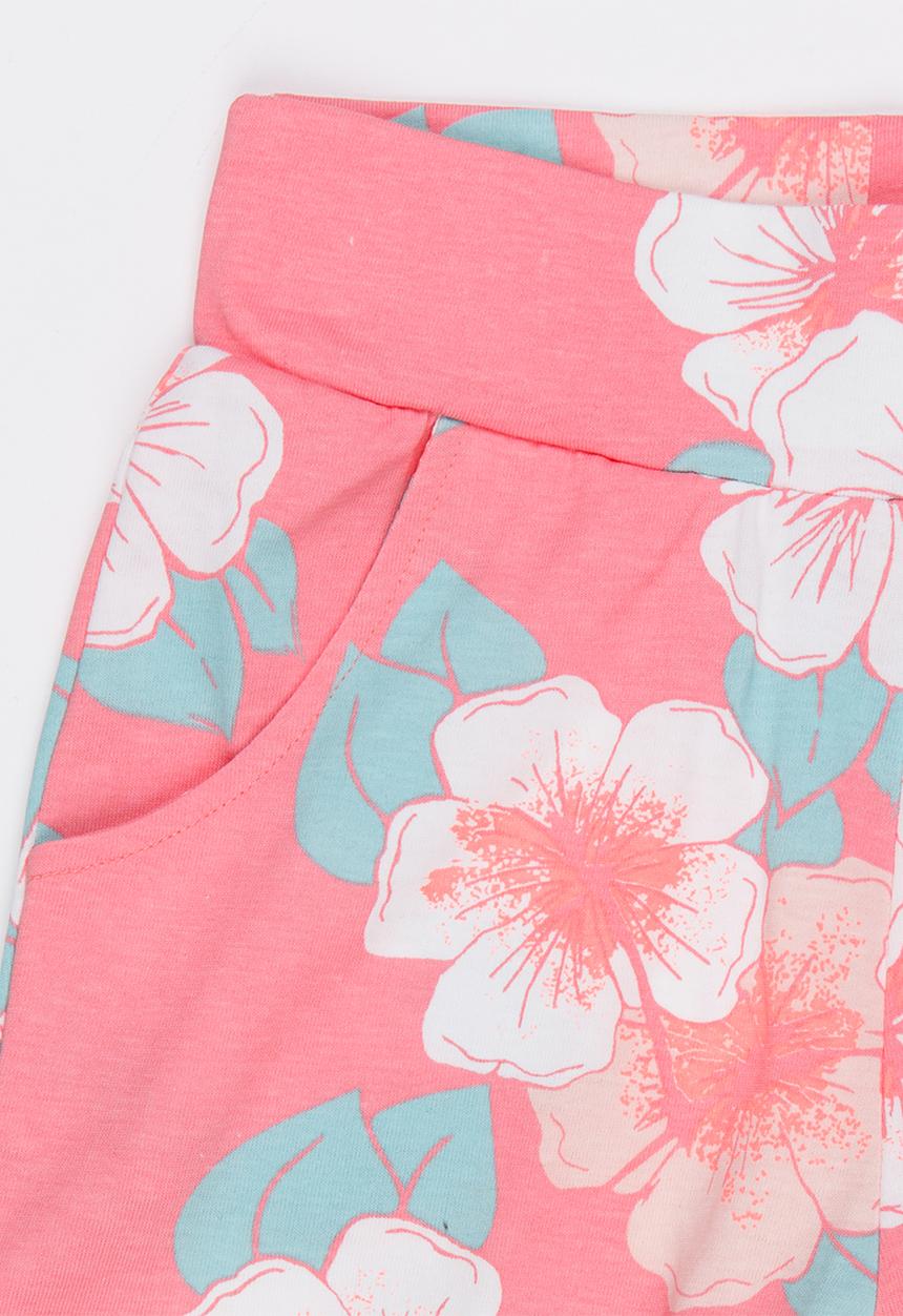 Name It - Printed Shorts White