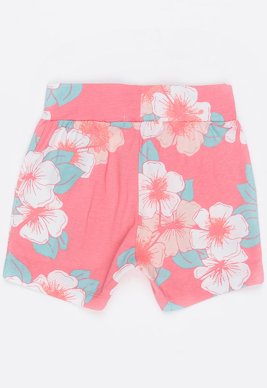Name It - Printed Shorts White