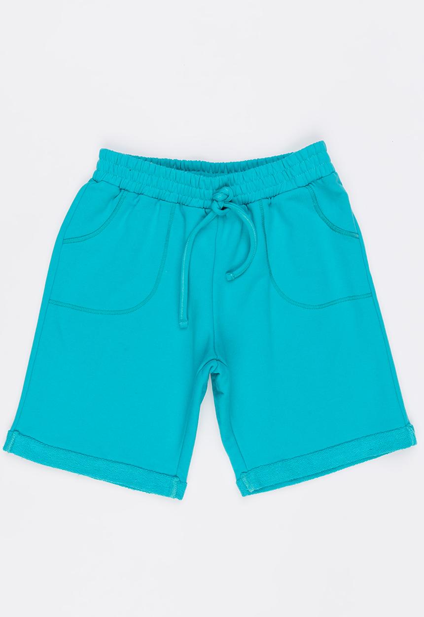 Rebel Republic - Knit Pull On Shorts Green