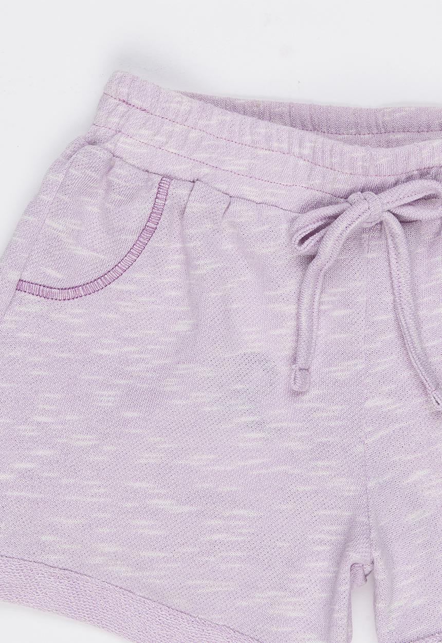 Rebel Republic - Fleece Shorts Mid Purple