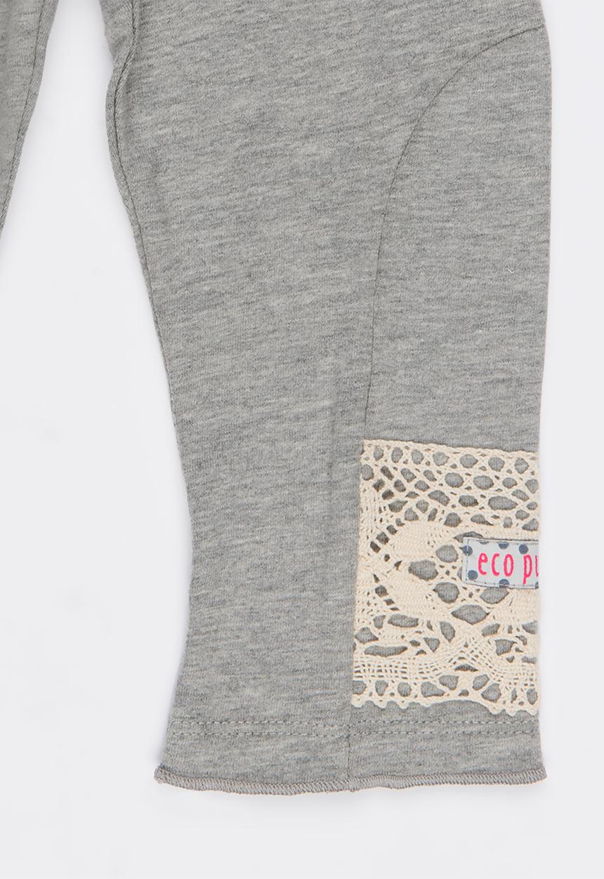 Eco Punk - Girls Leggings Grey