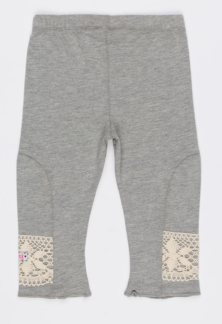 Eco Punk - Girls Leggings Grey