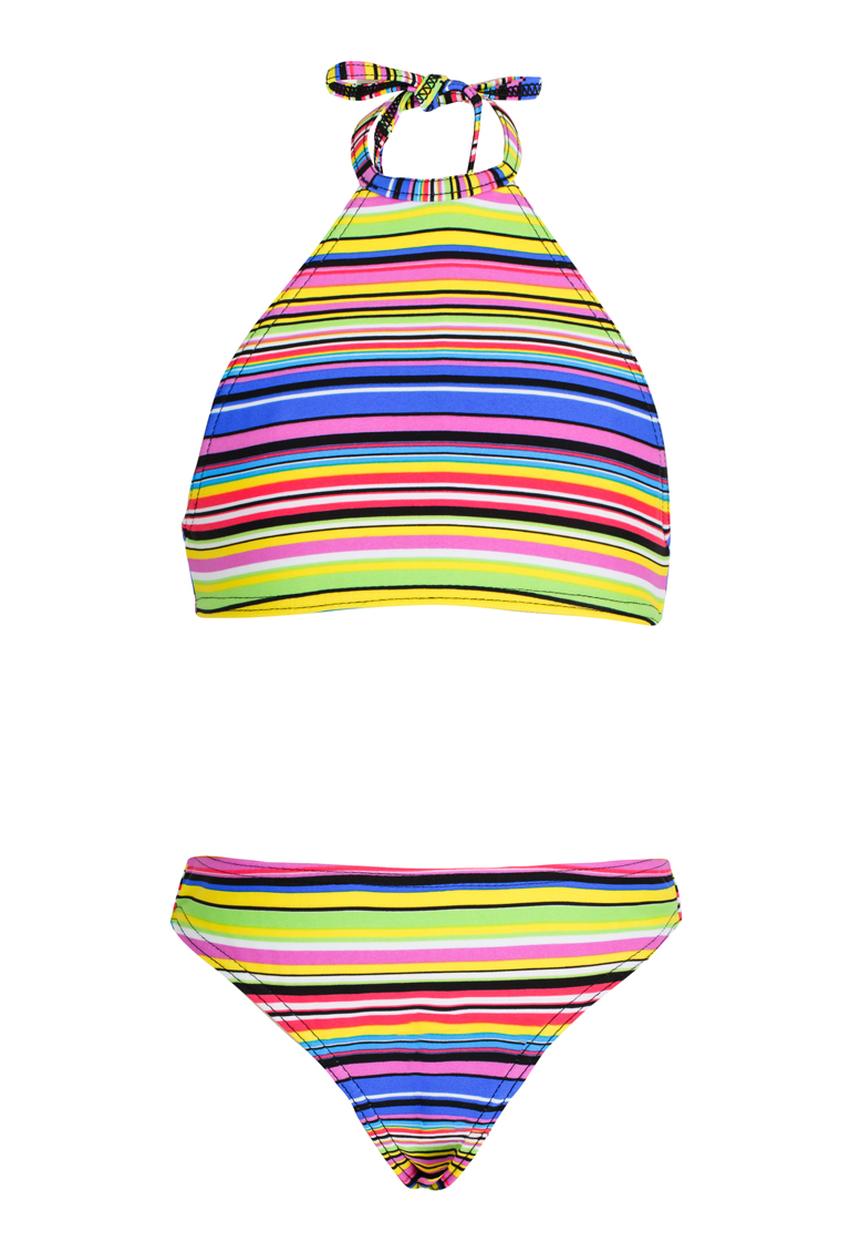 Sun Things - Halter Top & Basic Panty Set Multi-colour