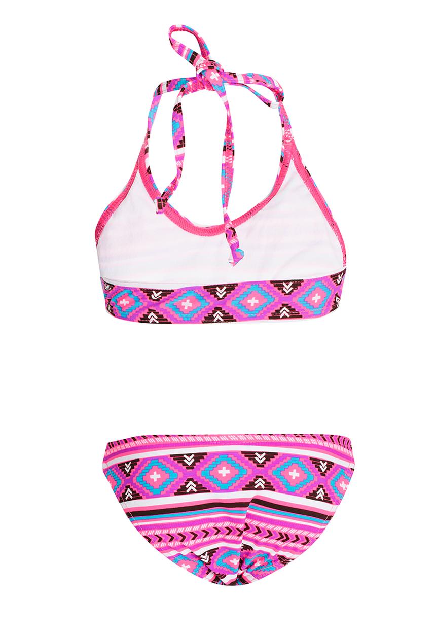 Sun Things - Strappy Bralet & Panty Set Multi-colour