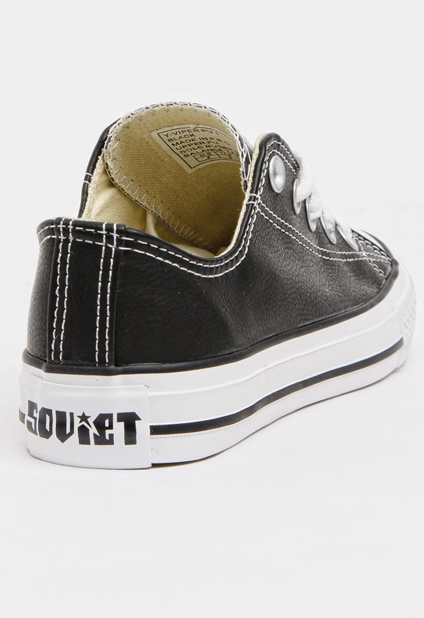SOVIET - K Viper PU Sneaker - Black