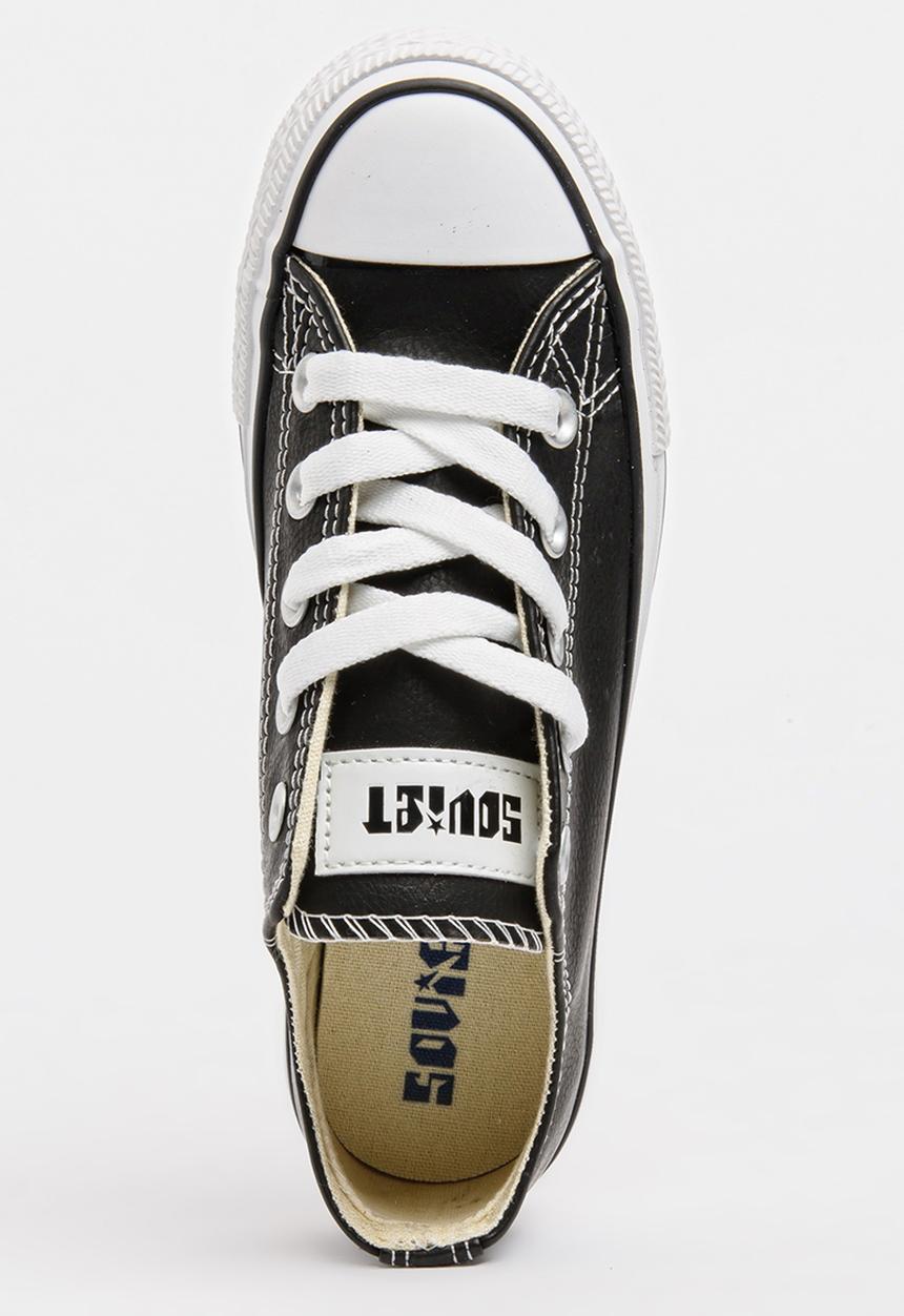 SOVIET - K Viper PU Sneaker - Black