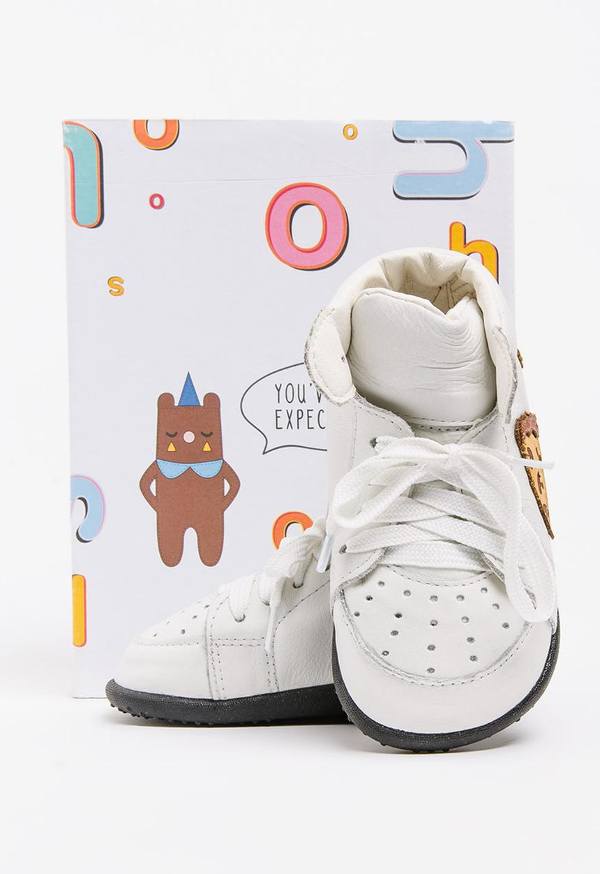 shooshoos - Got Snacks High  Top Sneaker White