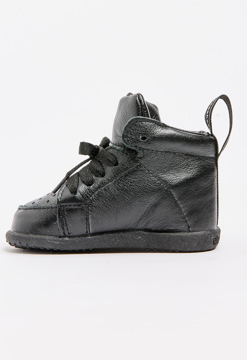 shooshoos - South Face High  Top Sneaker Black