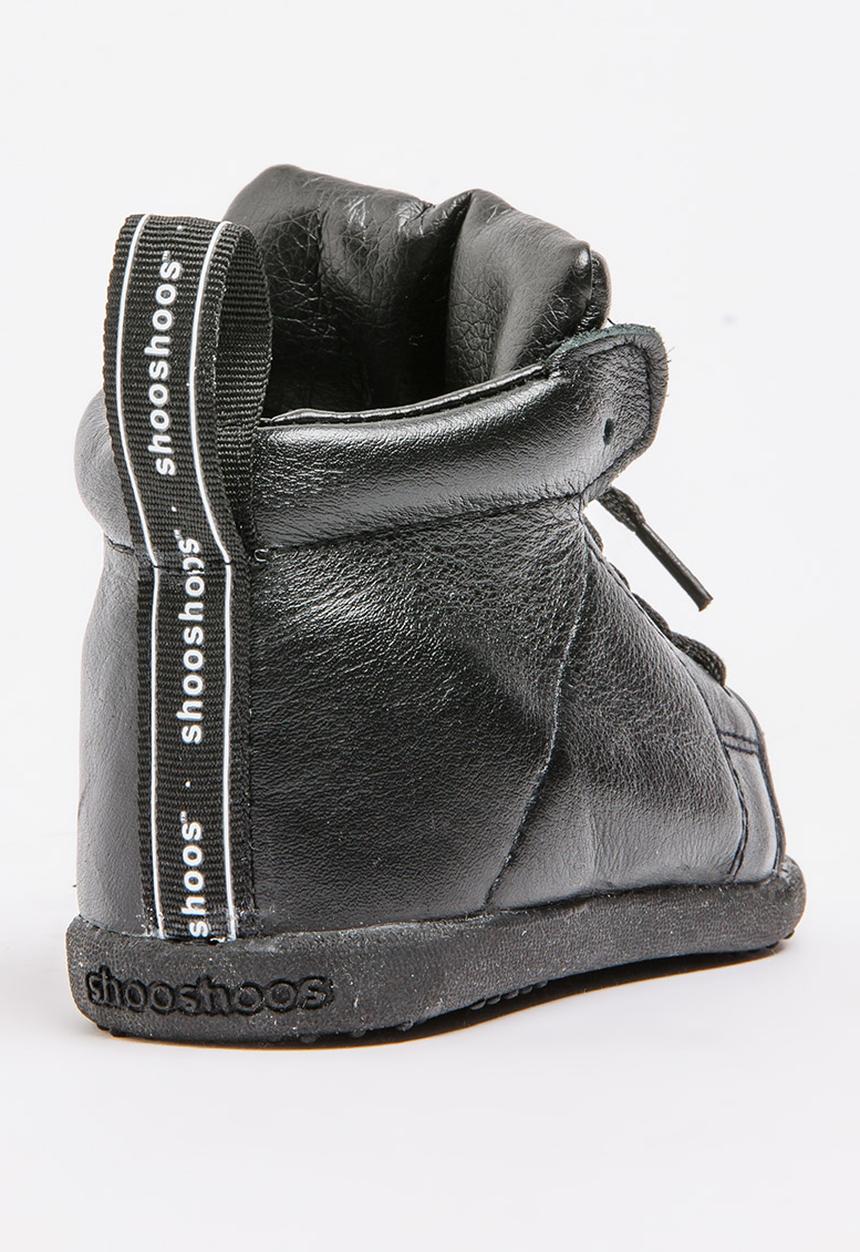 shooshoos - South Face High  Top Sneaker Black