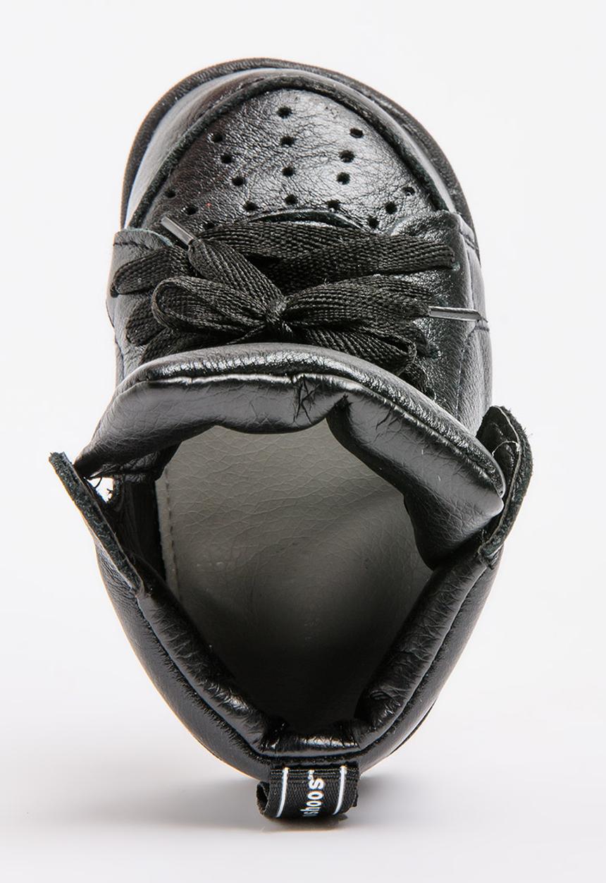 shooshoos - South Face High  Top Sneaker Black