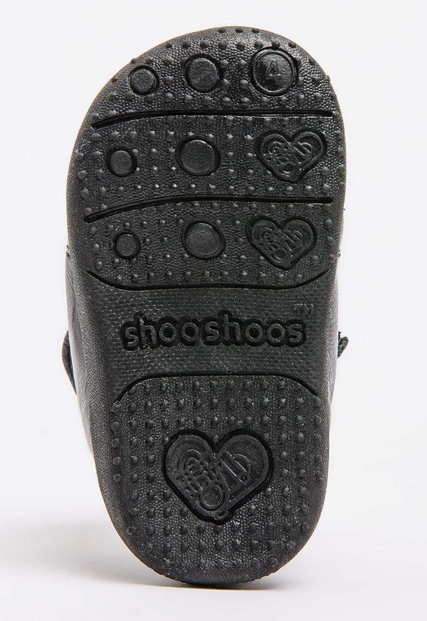 shooshoos - South Face High  Top Sneaker Black