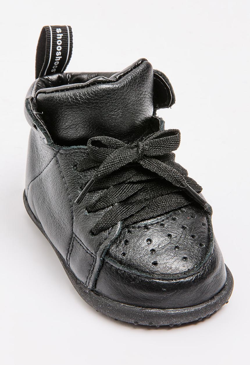 shooshoos - South Face High  Top Sneaker Black
