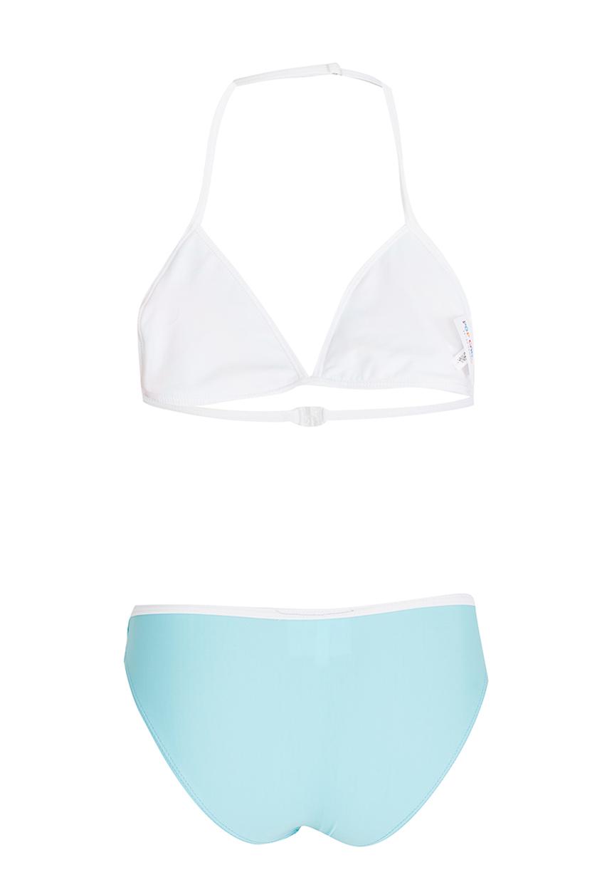 Pop Candy - Paisley Printed Bikini Pale Blue