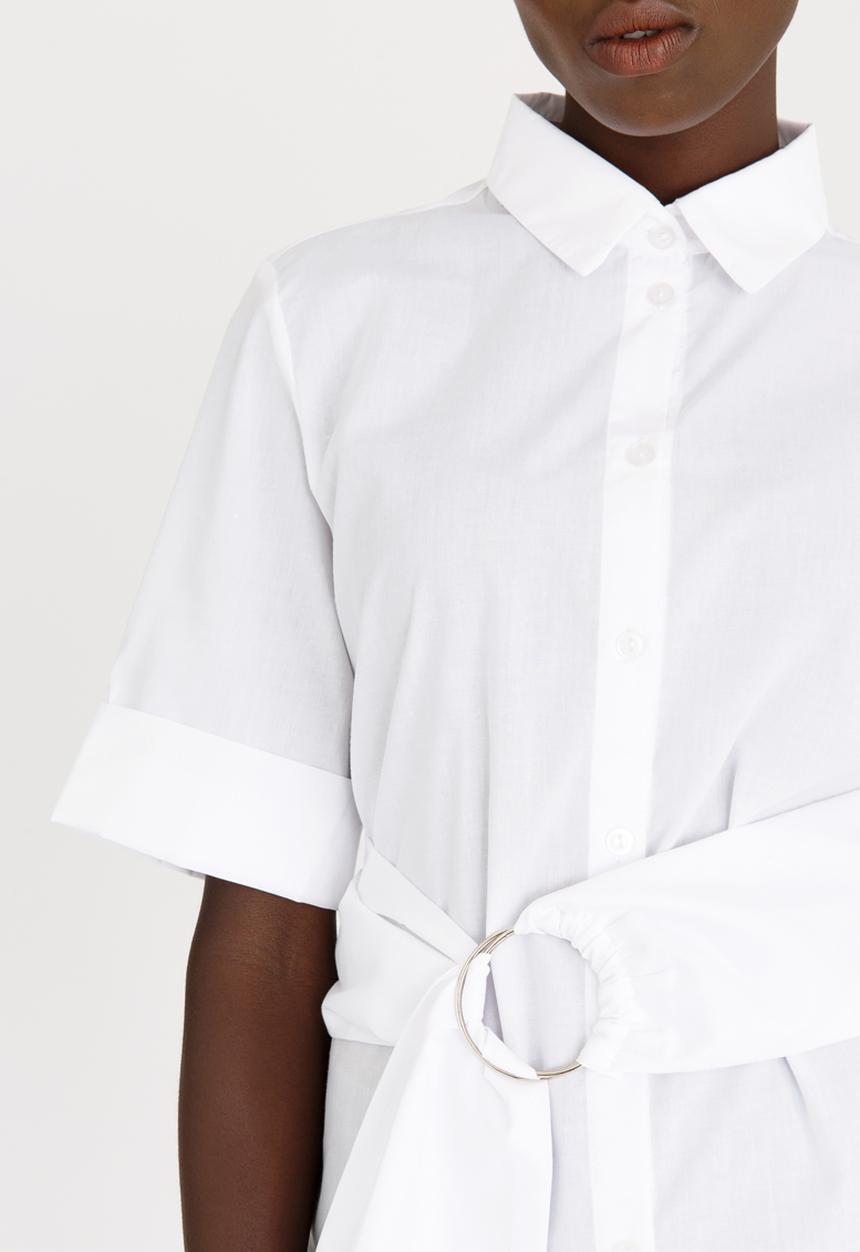 STYLE REPUBLIC - Ring Detail Shirt White