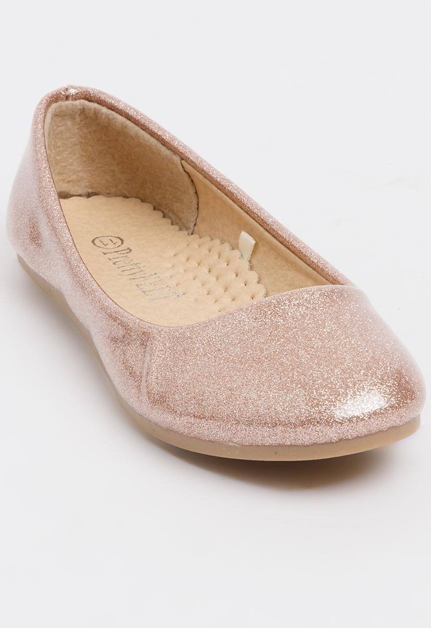 Jumbo - Glitter Pumps Rose gold